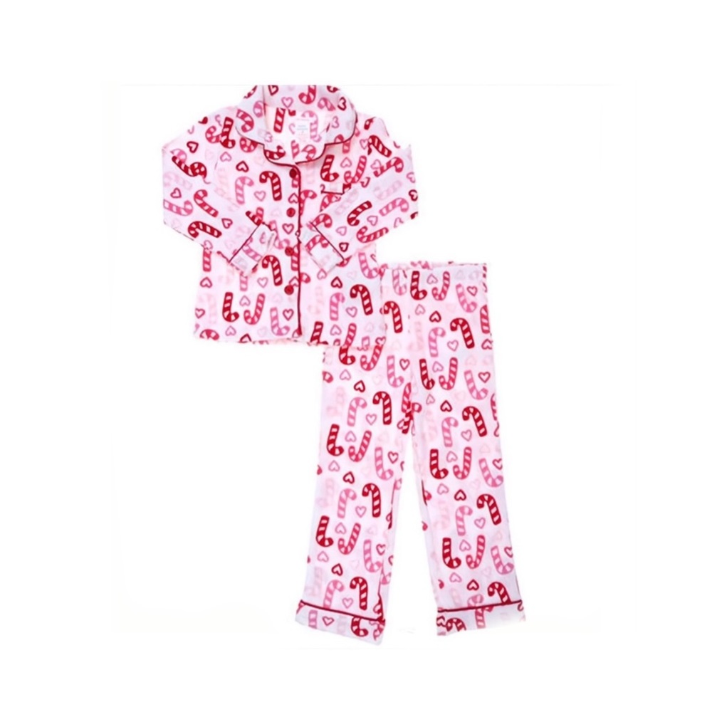 JOE FRESH Girls Flannel Pajama Set